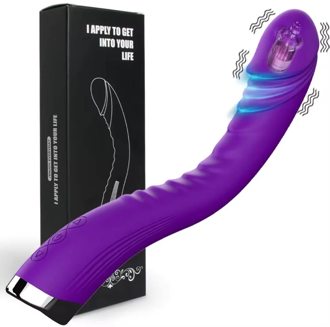 Long Vibrating Dildo