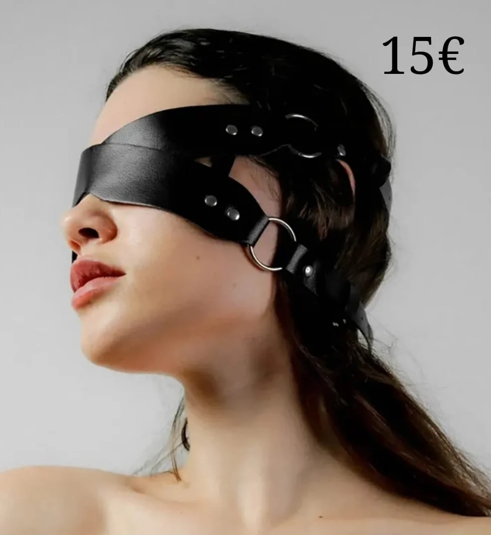 Leather Blindfold
